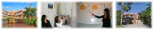 シドニー校舎と教室