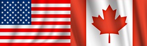 アメリカとカナダ
