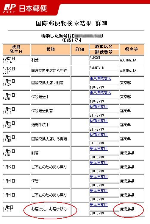鹿児島県の例