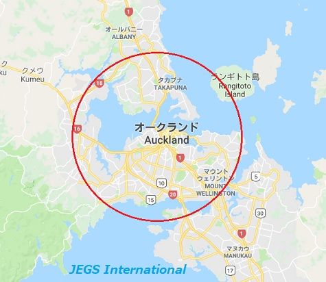 NZの派遣幼稚園所在地