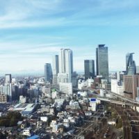 名古屋駅のビル群